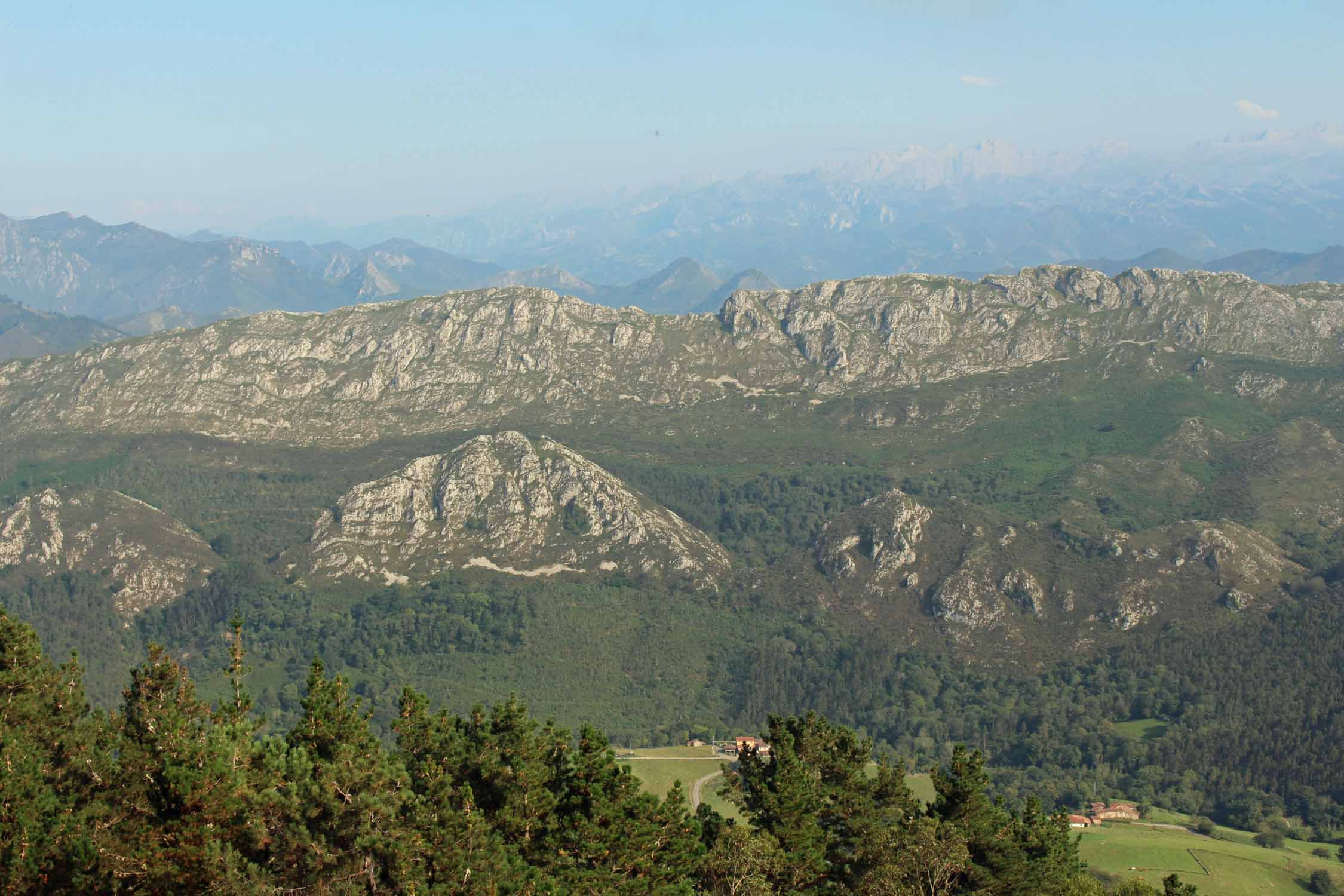 Mirador del Fito, paysage