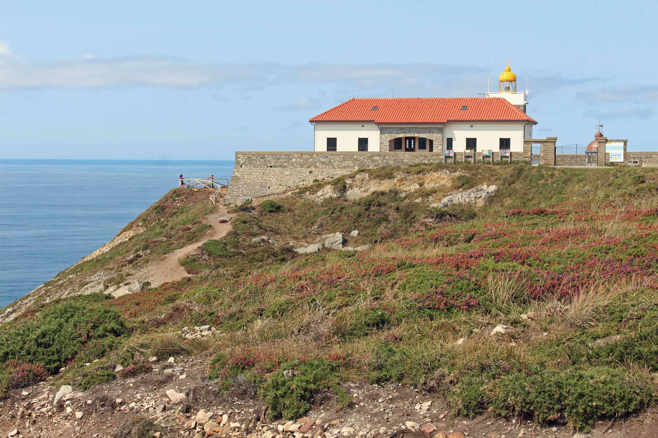 Cap Vidio, Asturies, phare