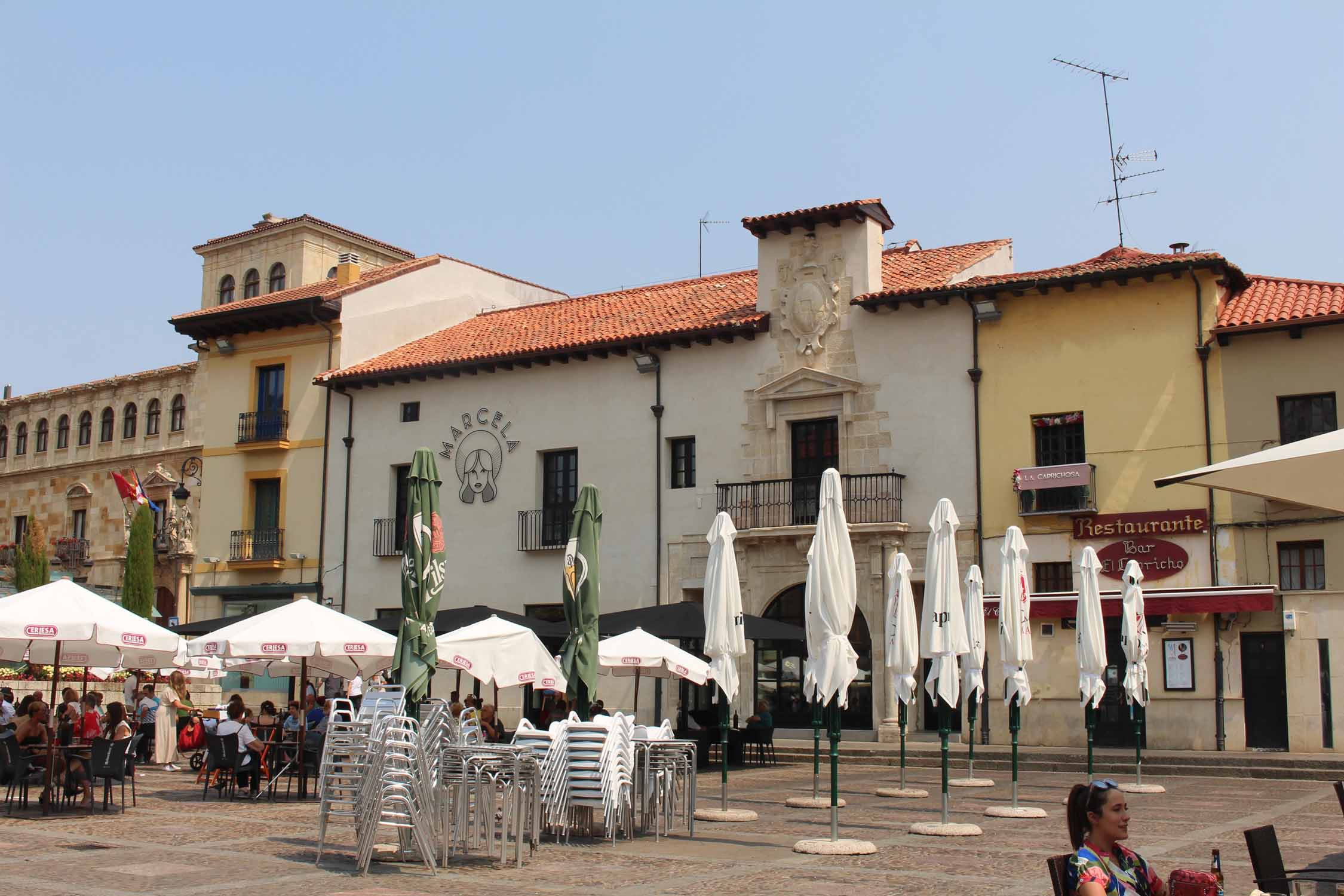 Léon, place de San Marcelo