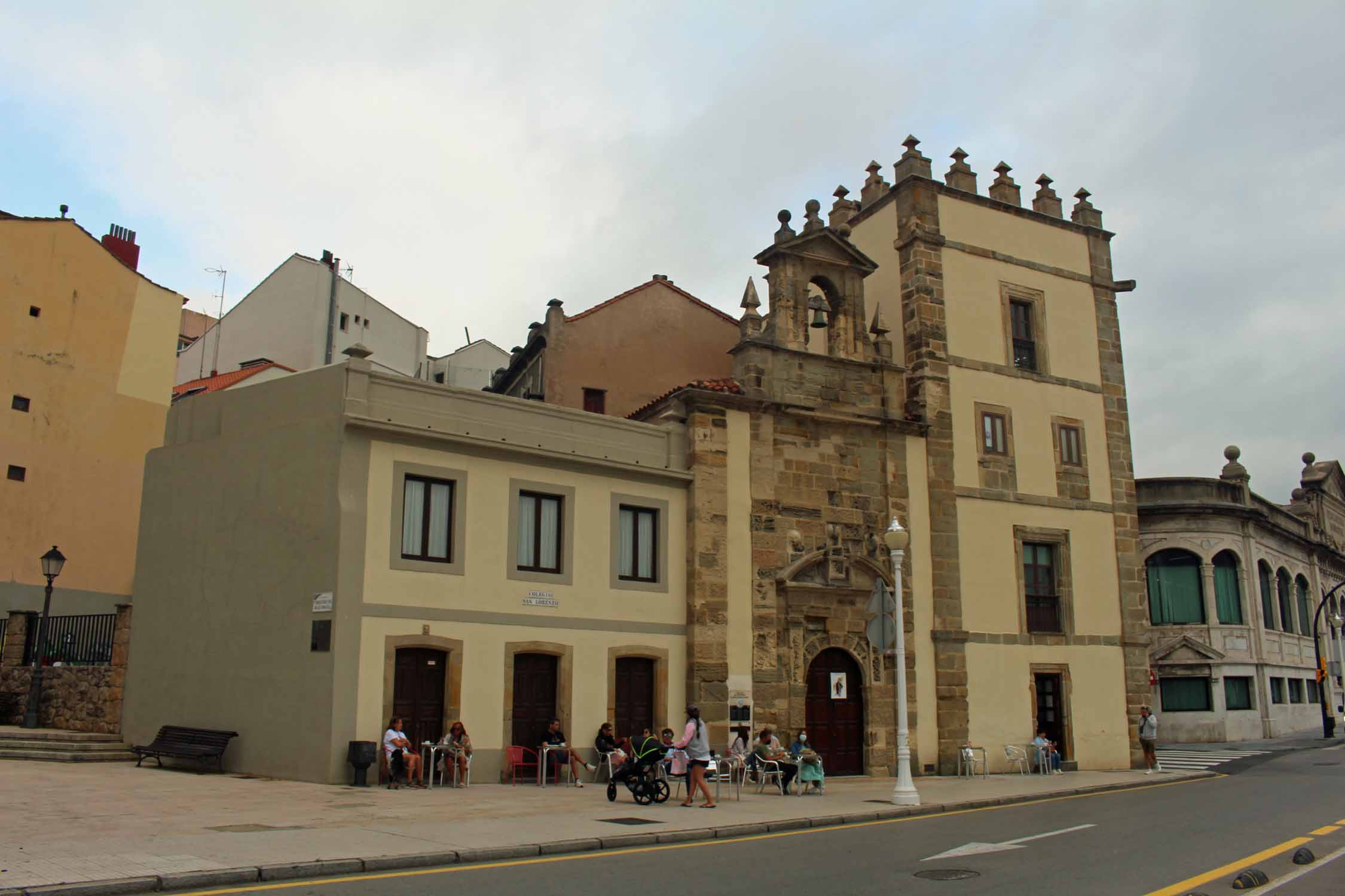 Gijòn, collège San Lorenzo