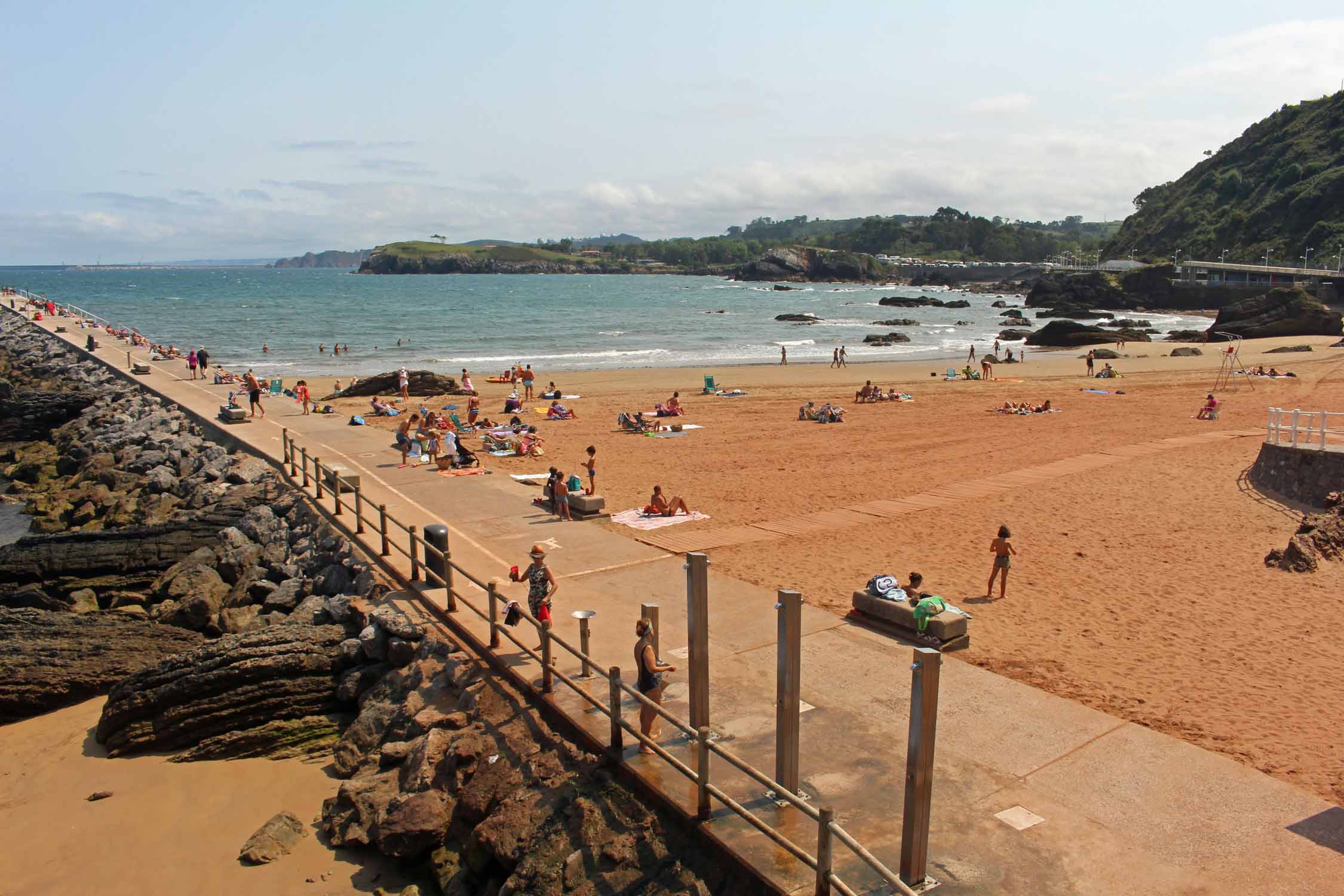 Candas, plage de la Palmera