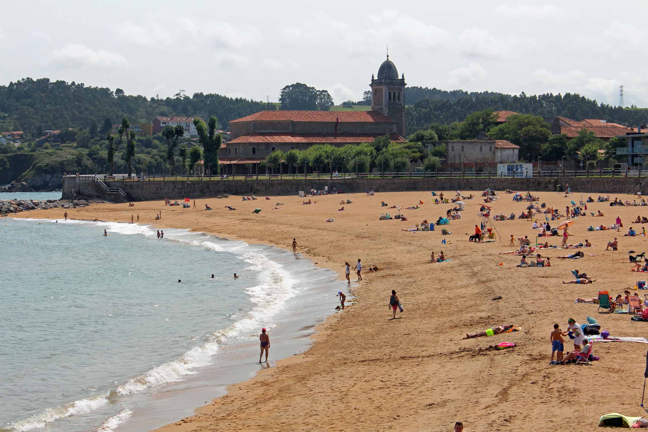 Luanco, plage de la Ribera