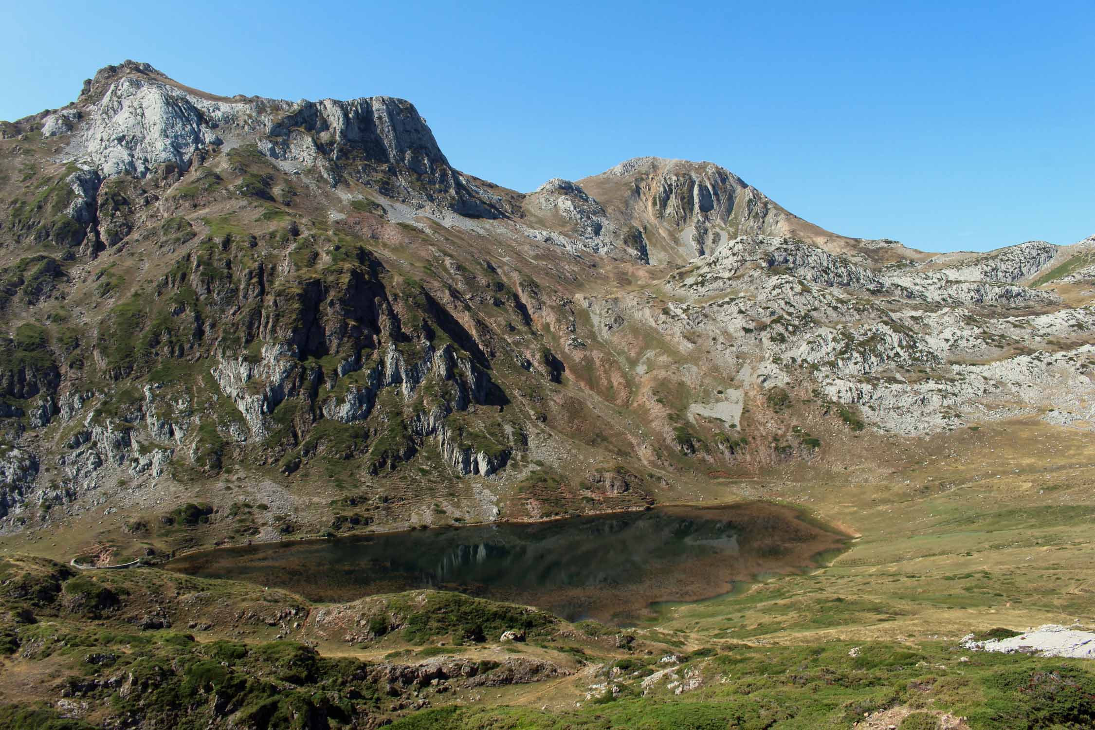 Parc de Somiedo, Saliencia, lac de Cerveriz