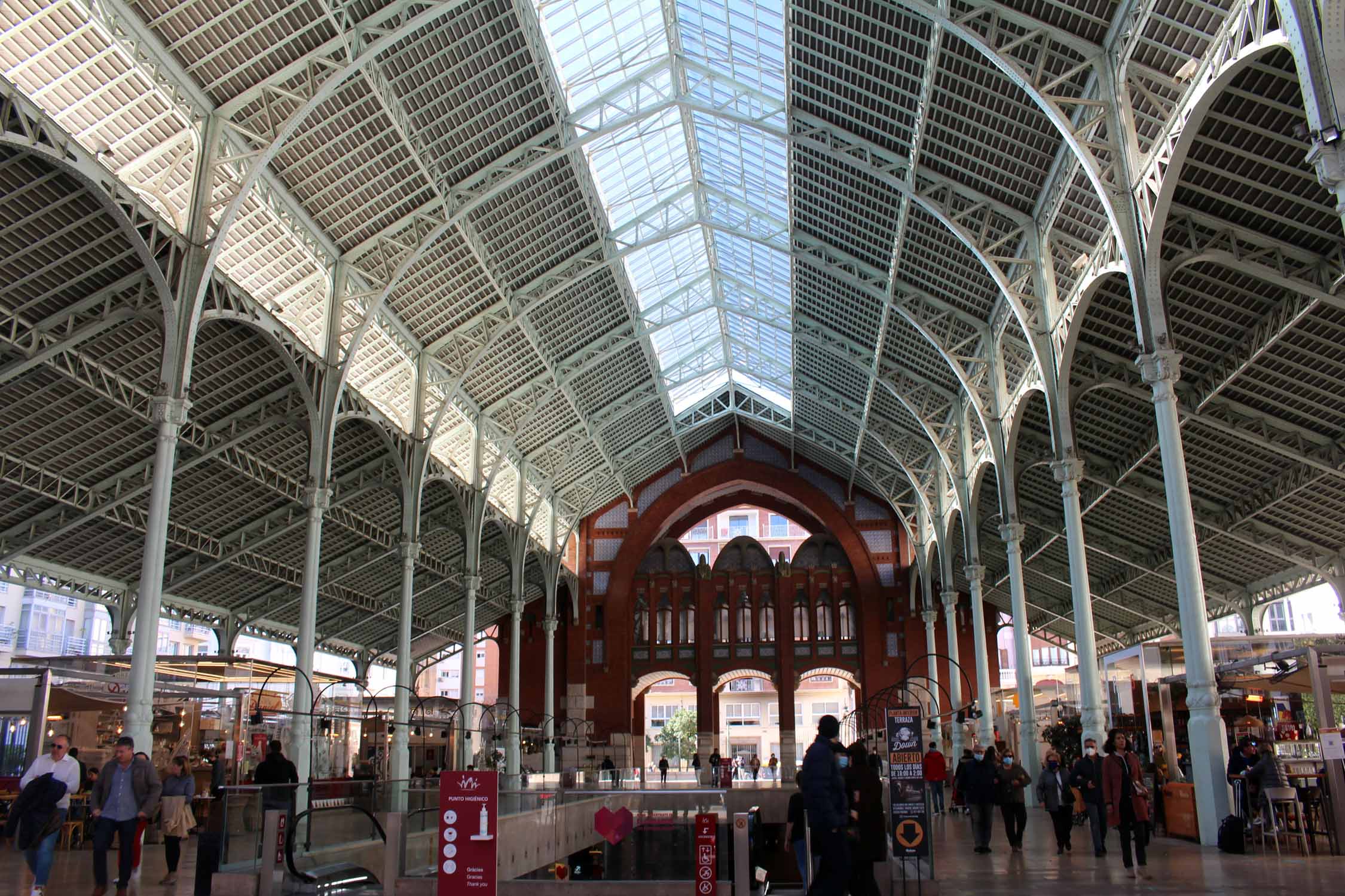 Valence, marché de Colon, intérieur