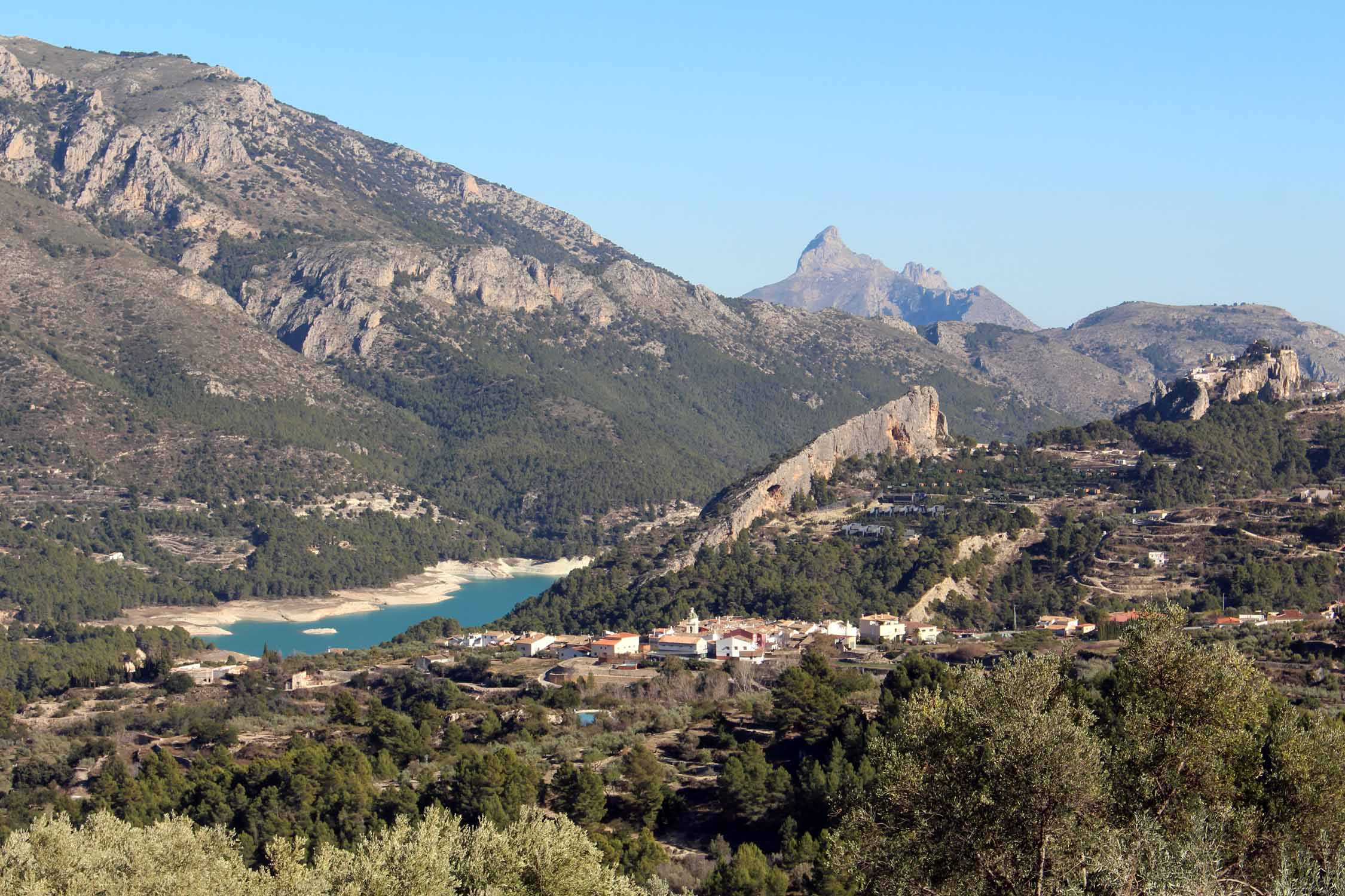 Castell de Guadalest, paysage