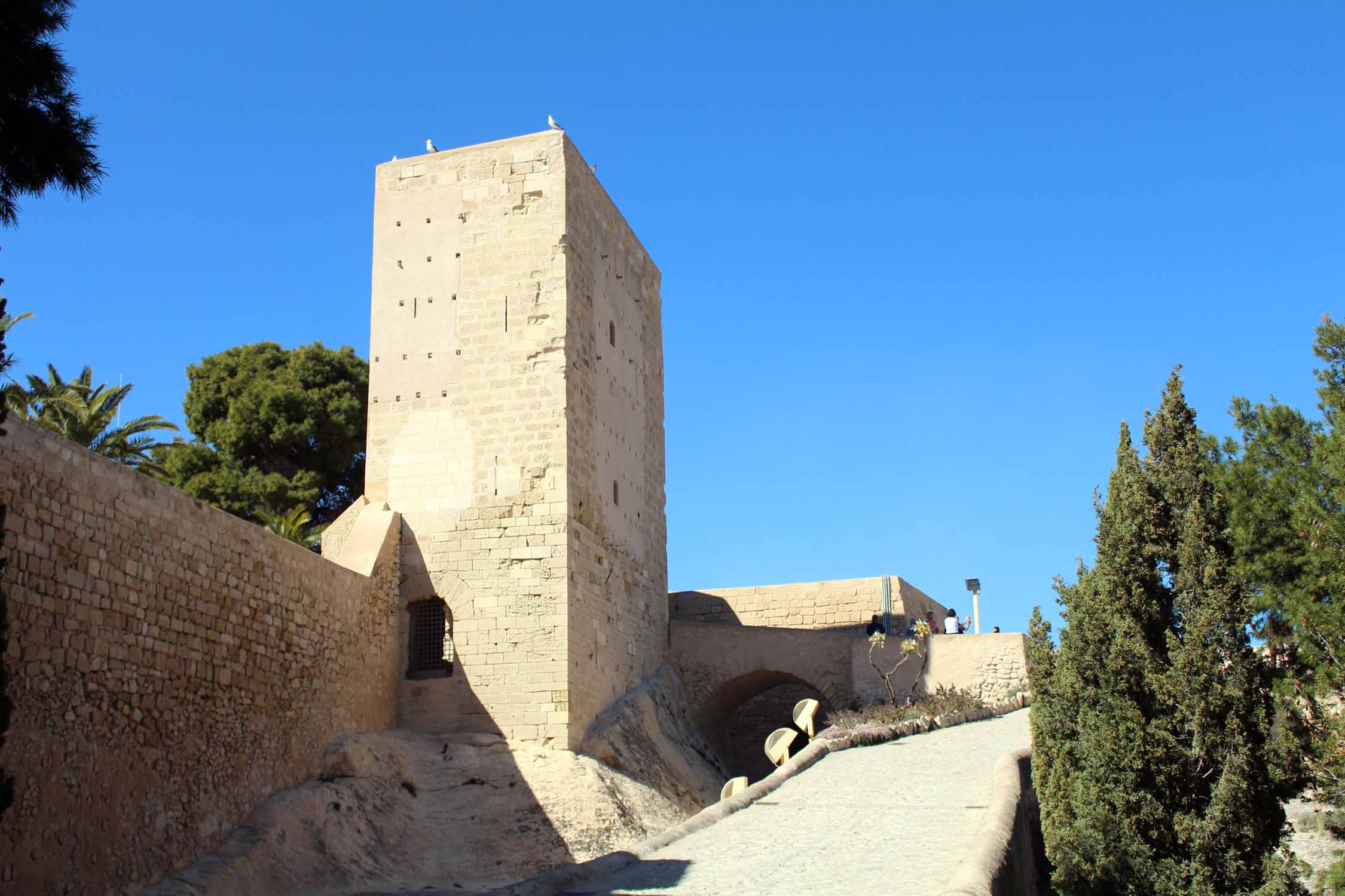 Alicante, château de Santa Barbara