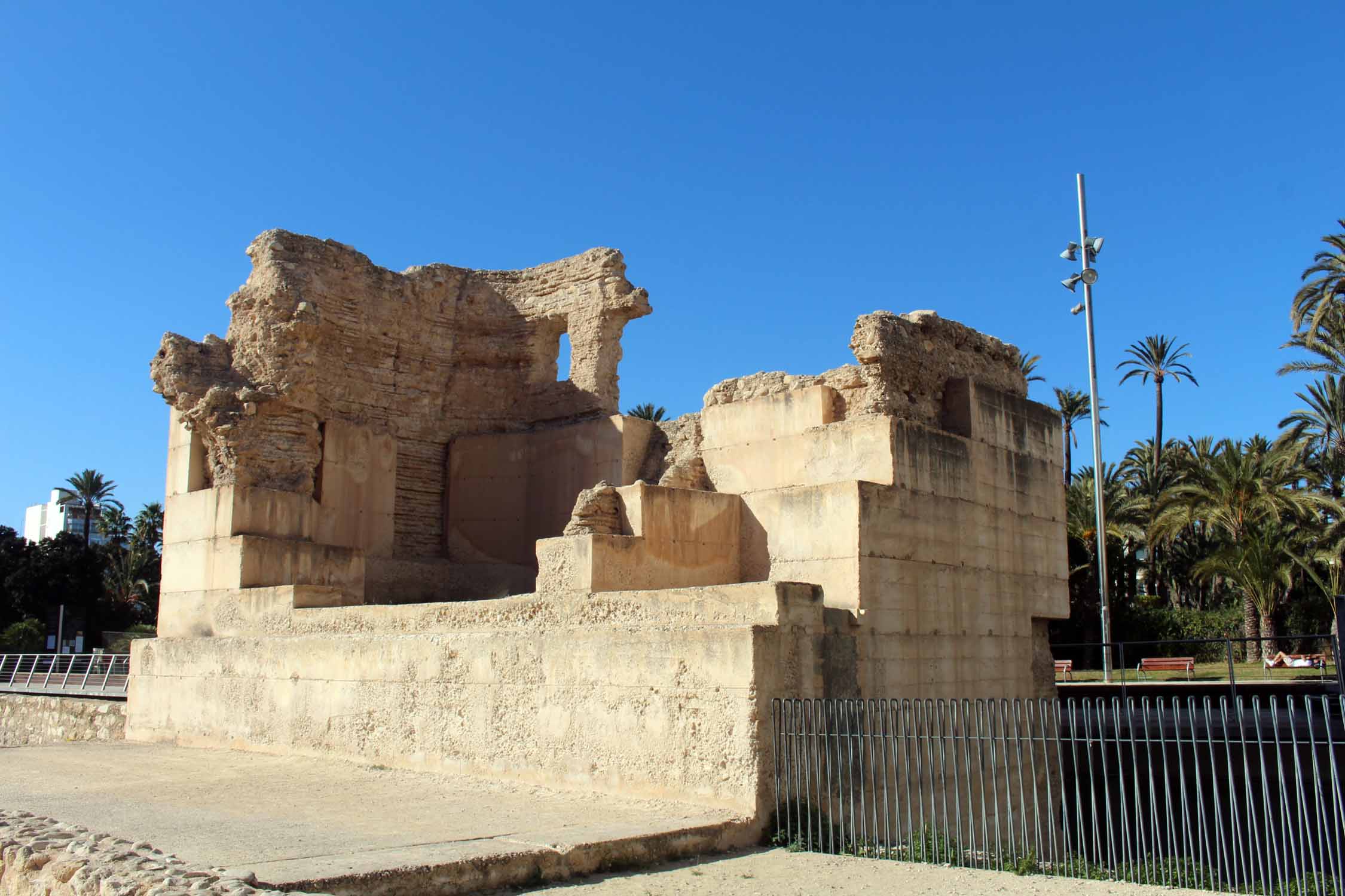 Elche, ruine, musée de l'archéologique