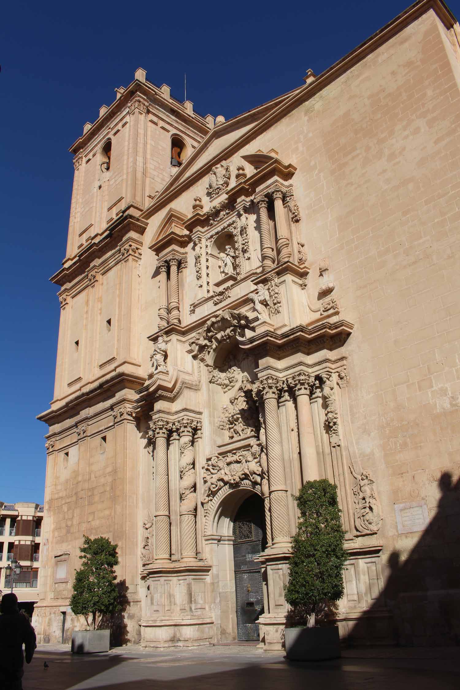 Elche, basilique Sainte-Marie, façade