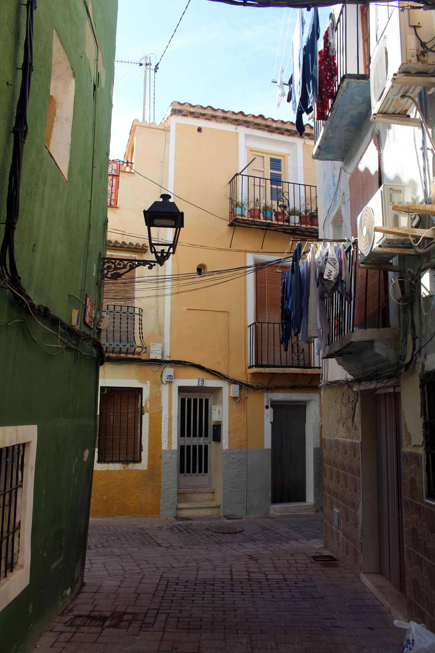 Villajoyosa, ruelle colorée