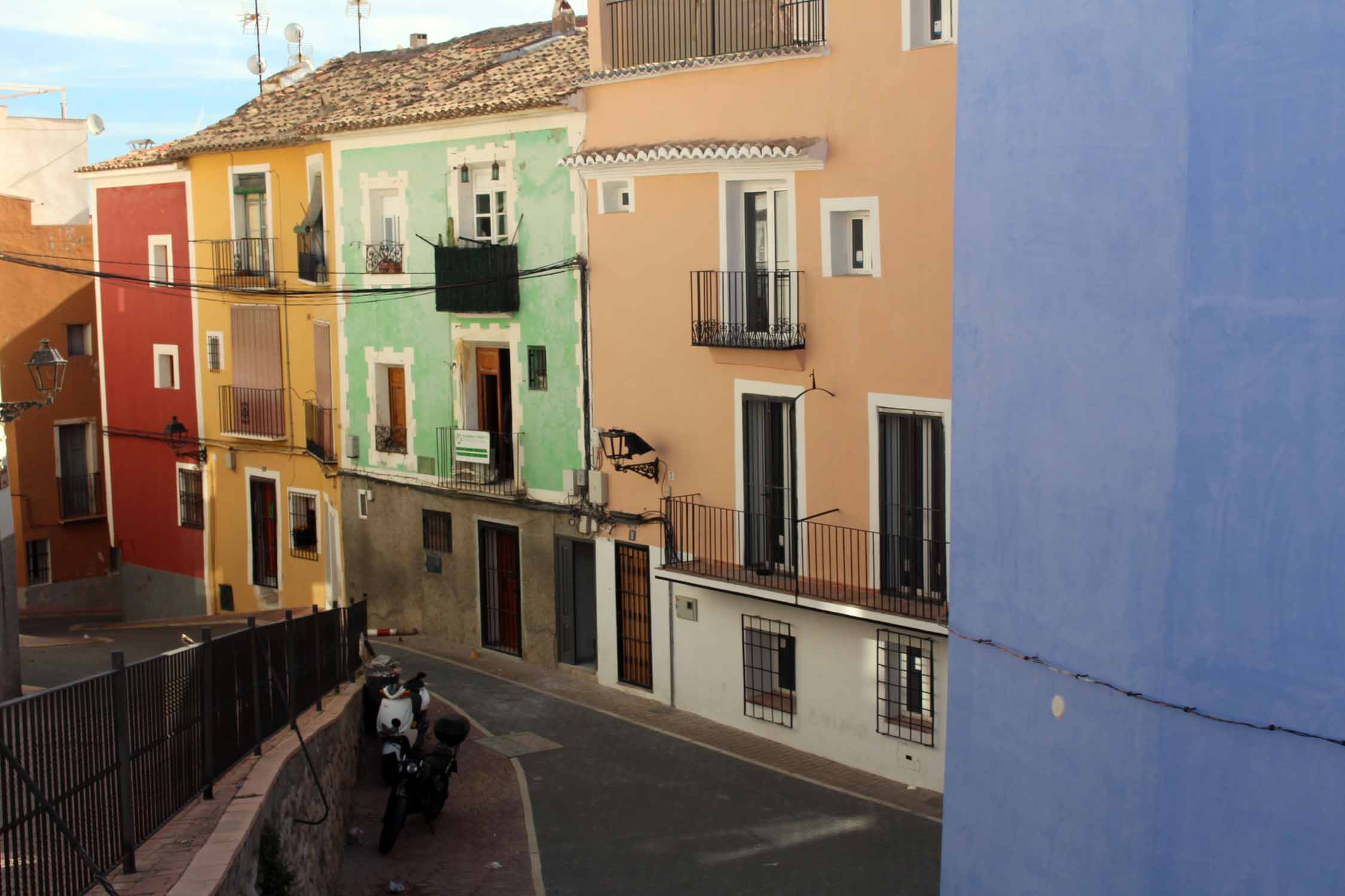 La Vila Joiosa, maisons colorées