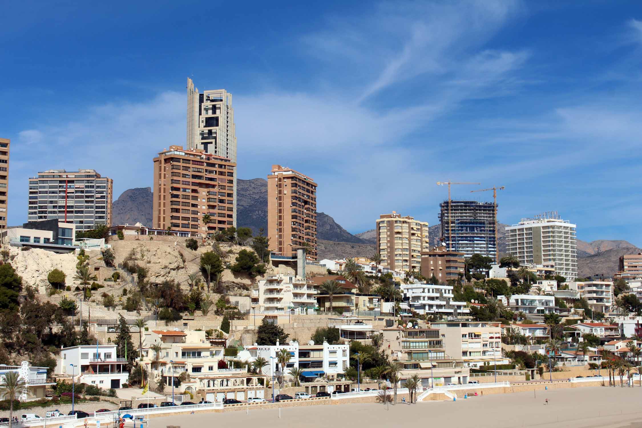 Benidorm, bord de mer