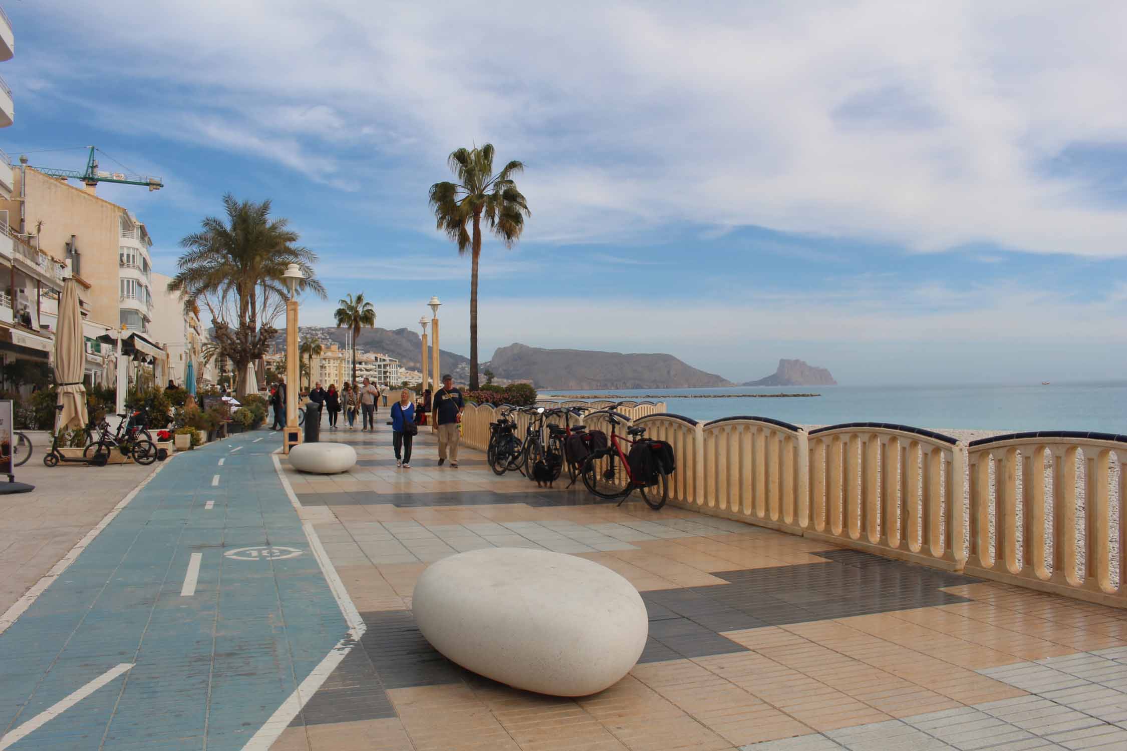 Altea, bord de mer