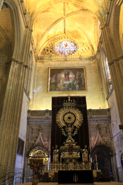 L'intérieur de la cathédrale de Séville