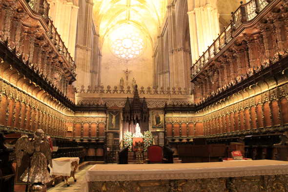 Séville, cathédrale, stalle