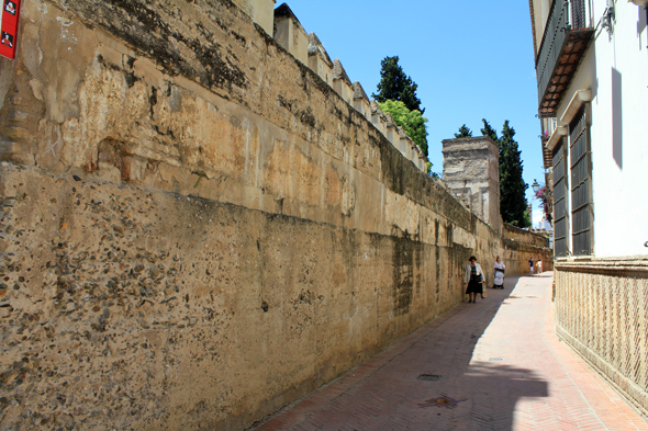 Séville, muraille Alcazar