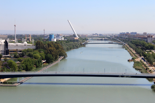 Séville, canal de Alfonso XIII