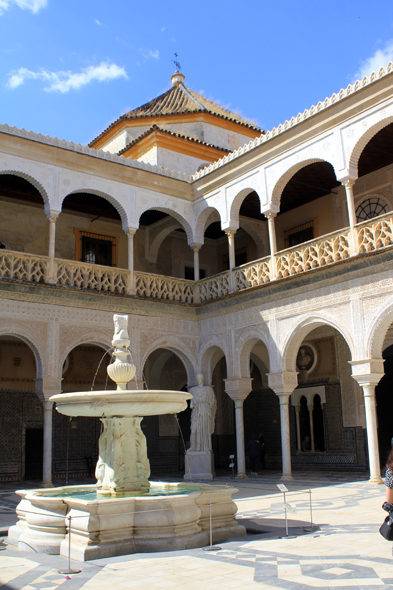 Séville, Casa de Pilatos, cour