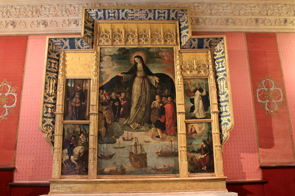 Séville, Alcazar, Vierge des Navigateurs