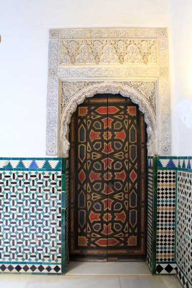 Séville, une jolie porte de l'Alcazar