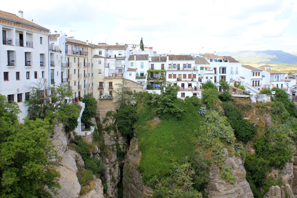 Ronda, falaise, Andalousie