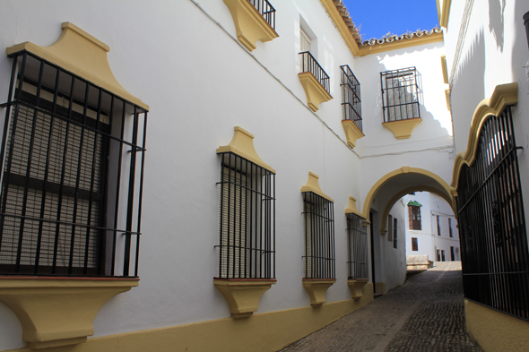 Ronda, maison, grille