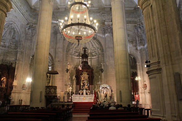 Ronda, église Santa Maria la Mayor, nef