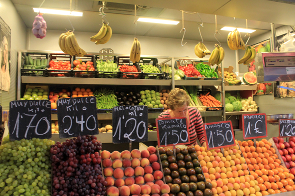 Malaga, marché