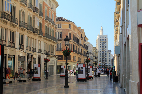 Malaga, rue Marquès de Larios