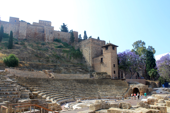Malaga, théâtre romain