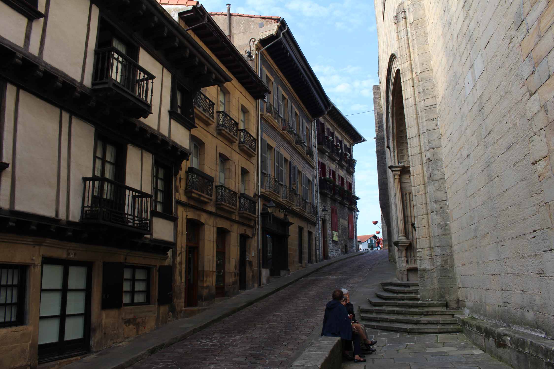 Fontarrabie, maisons, Calle Mayor