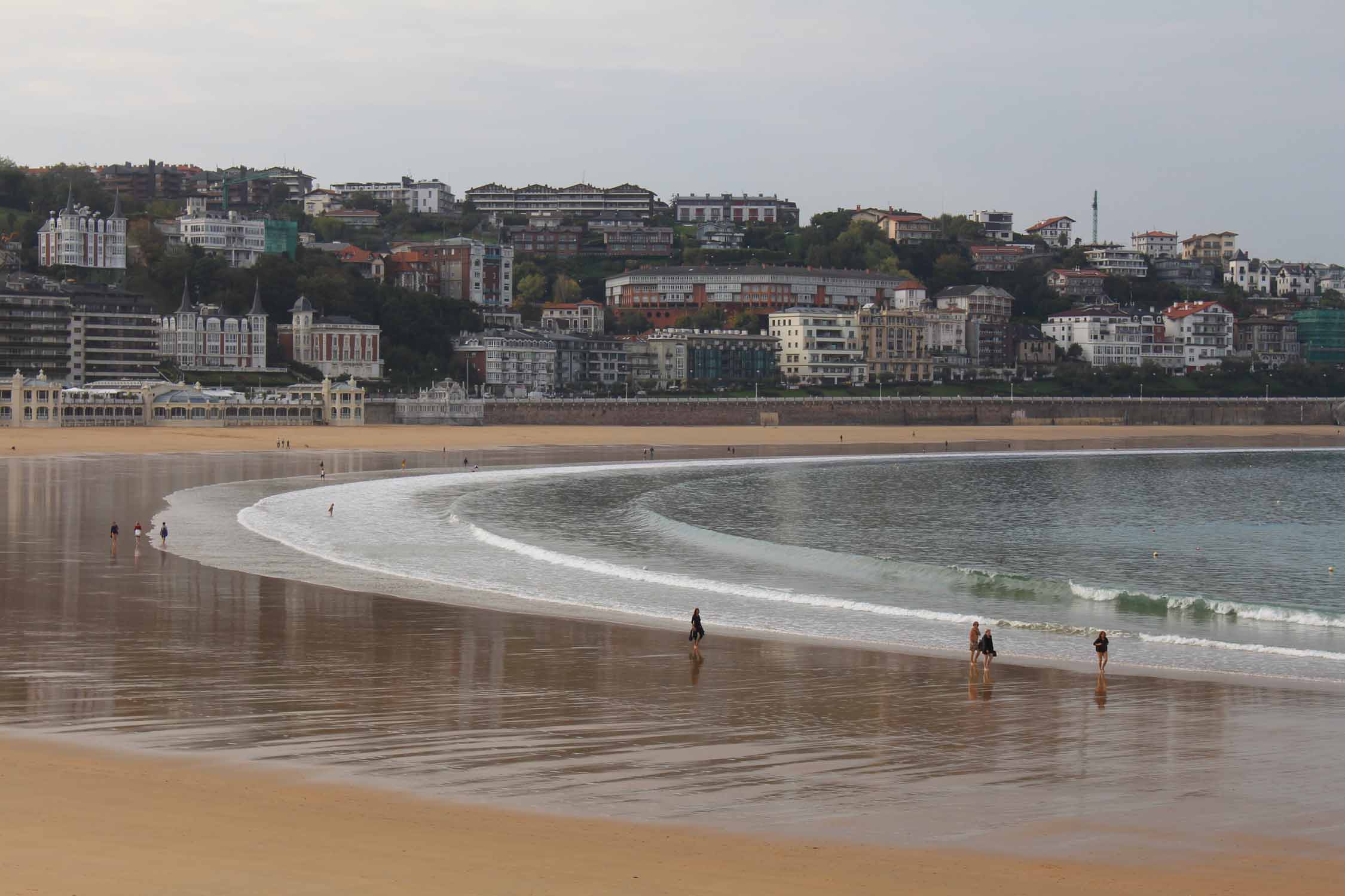 Saint-Sébastien, plage de la Concha