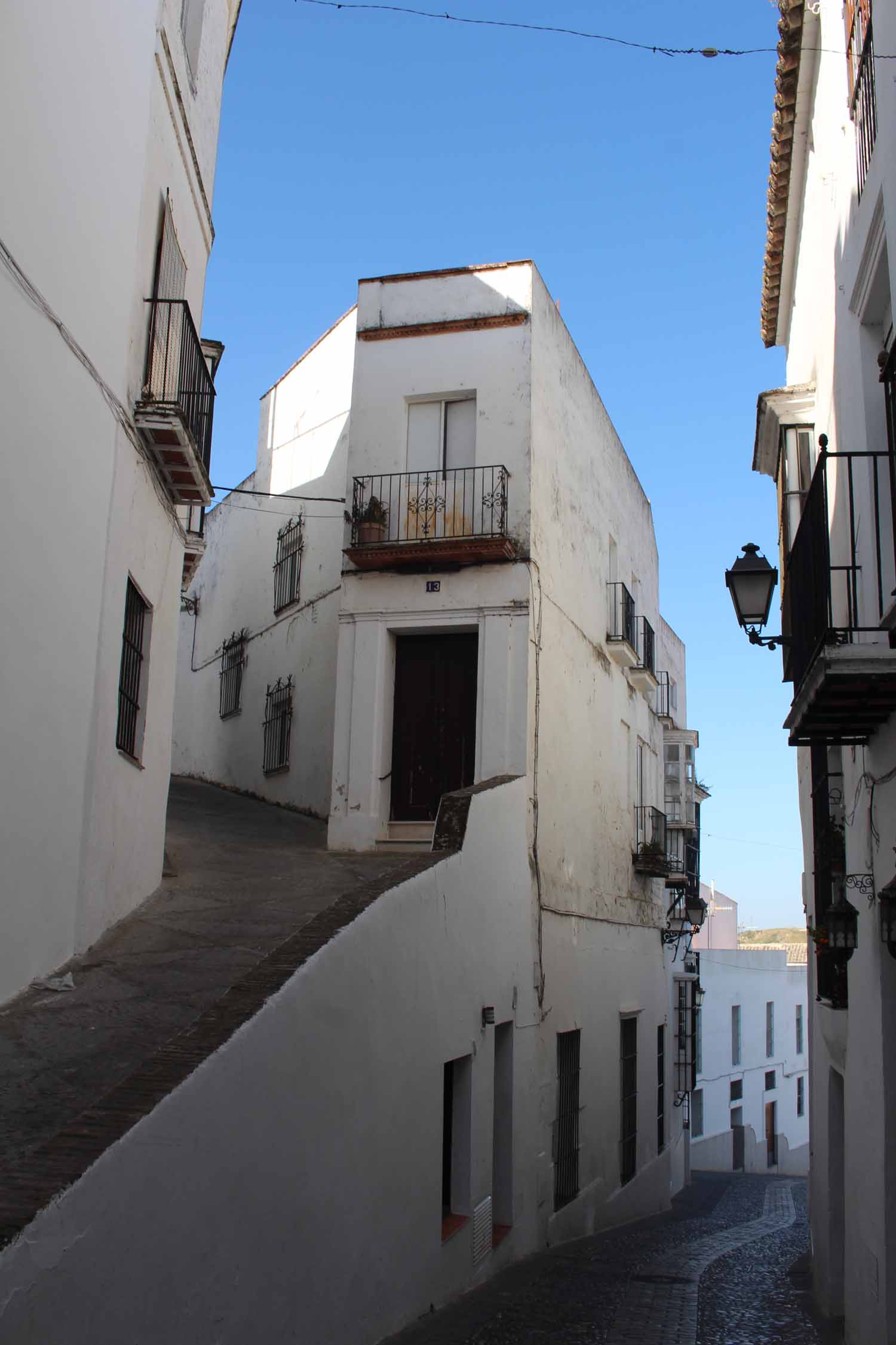 Arcos de la Frontera, ruelle, maison typique