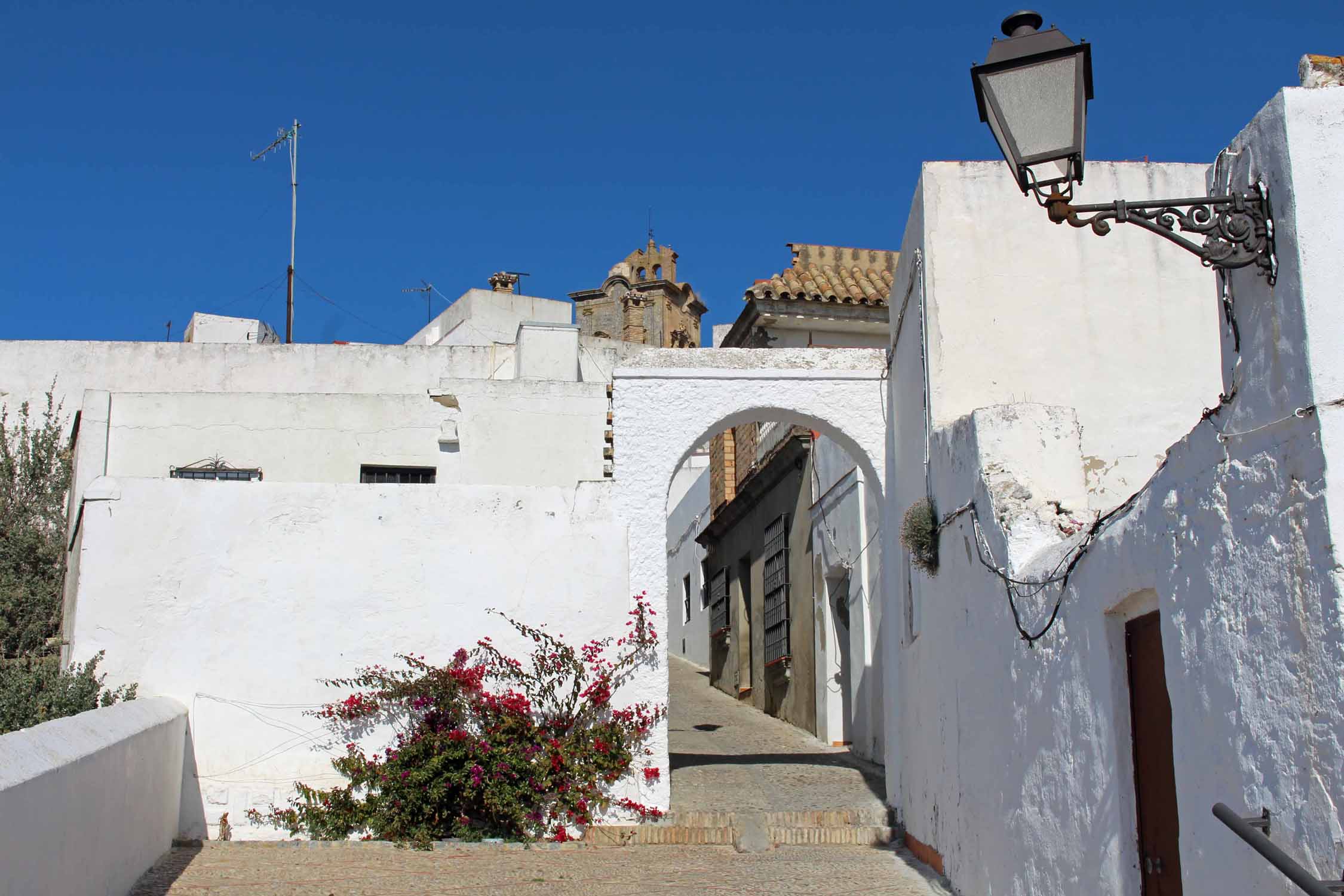 Arcos de la Frontera, arche, village blanc