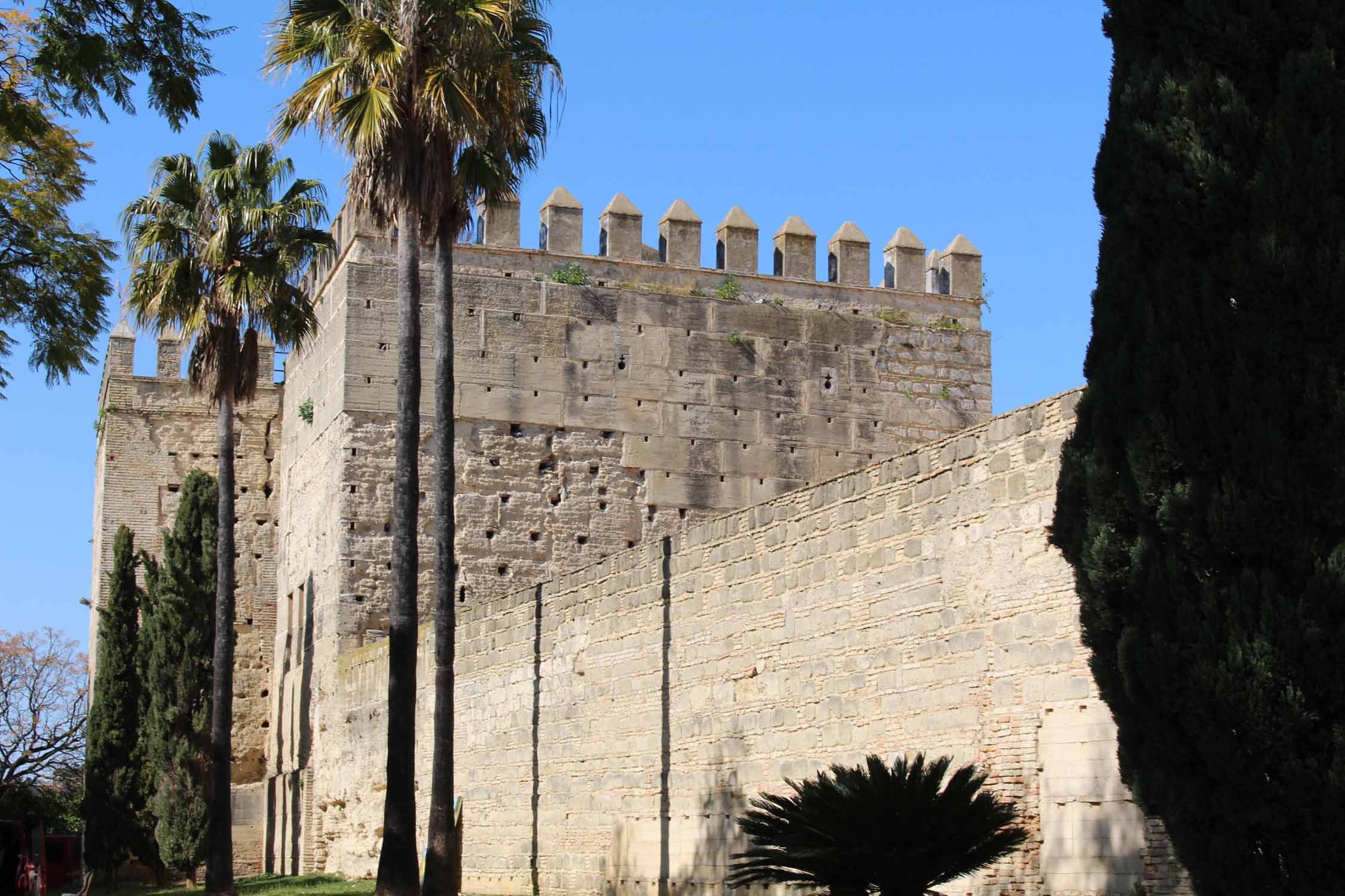 Xérès, Alcazar, forteresse