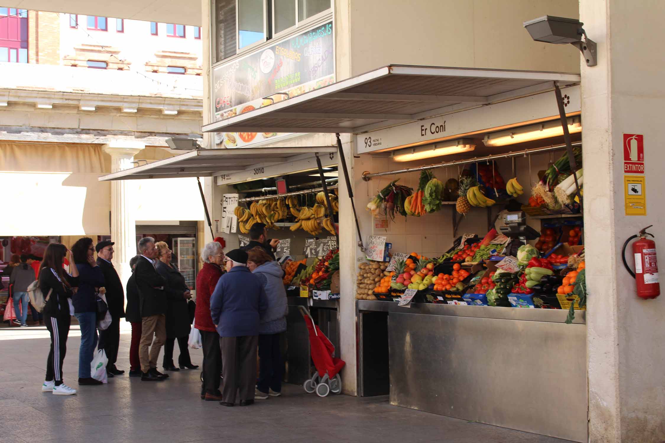 Cadix, marché central