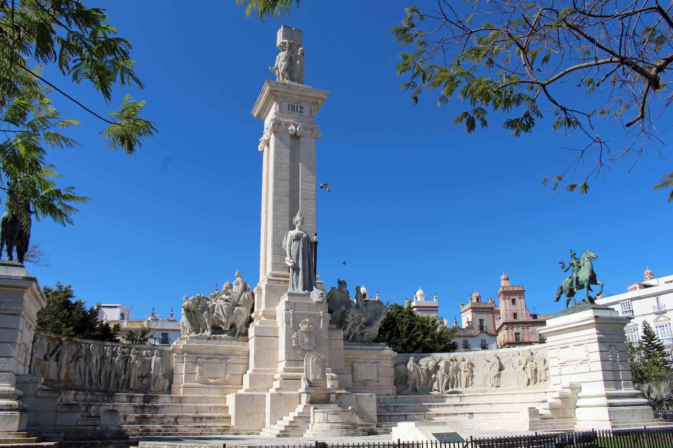 Cadix, monument Constitution de 1812