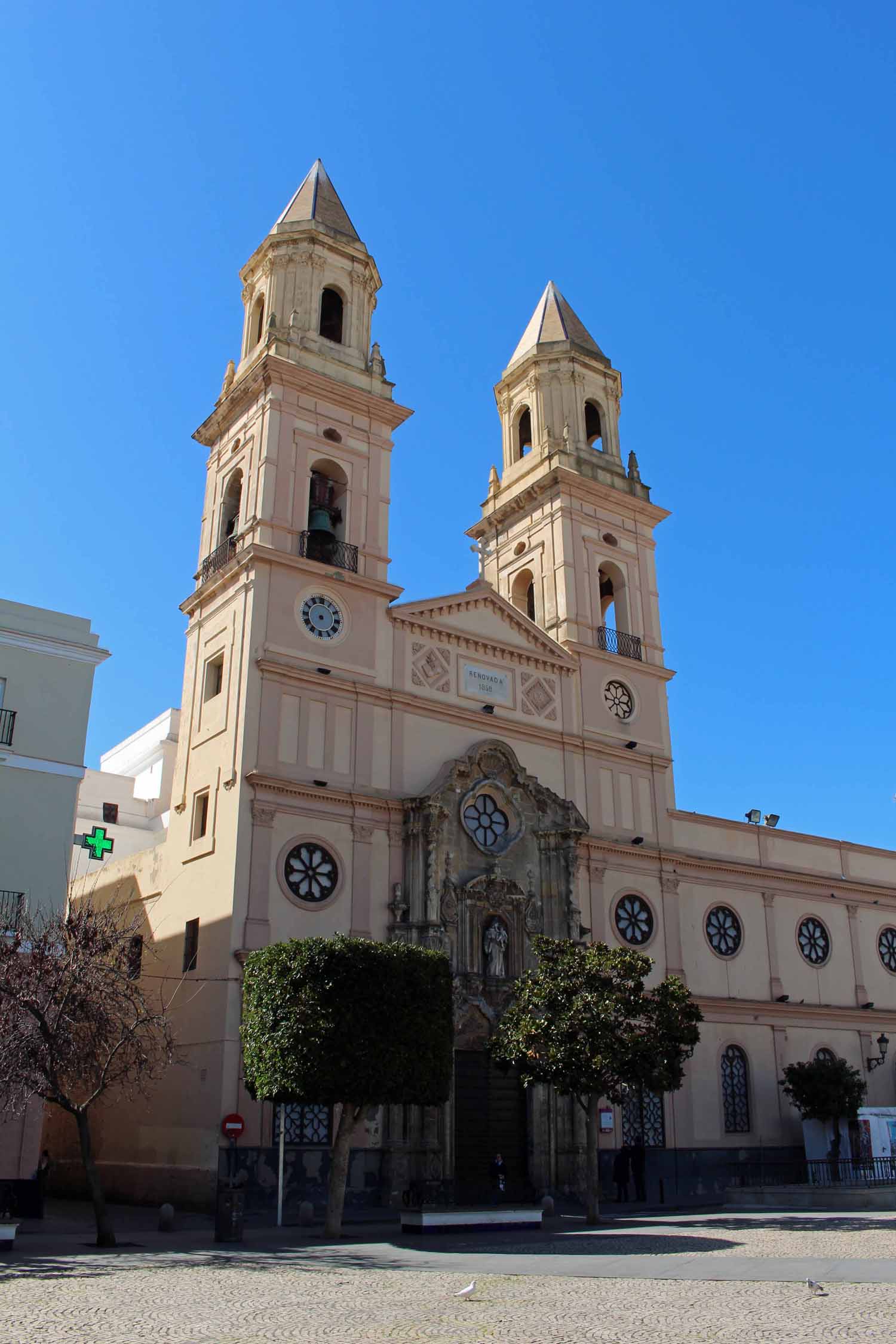 Cadix, église San Antonio