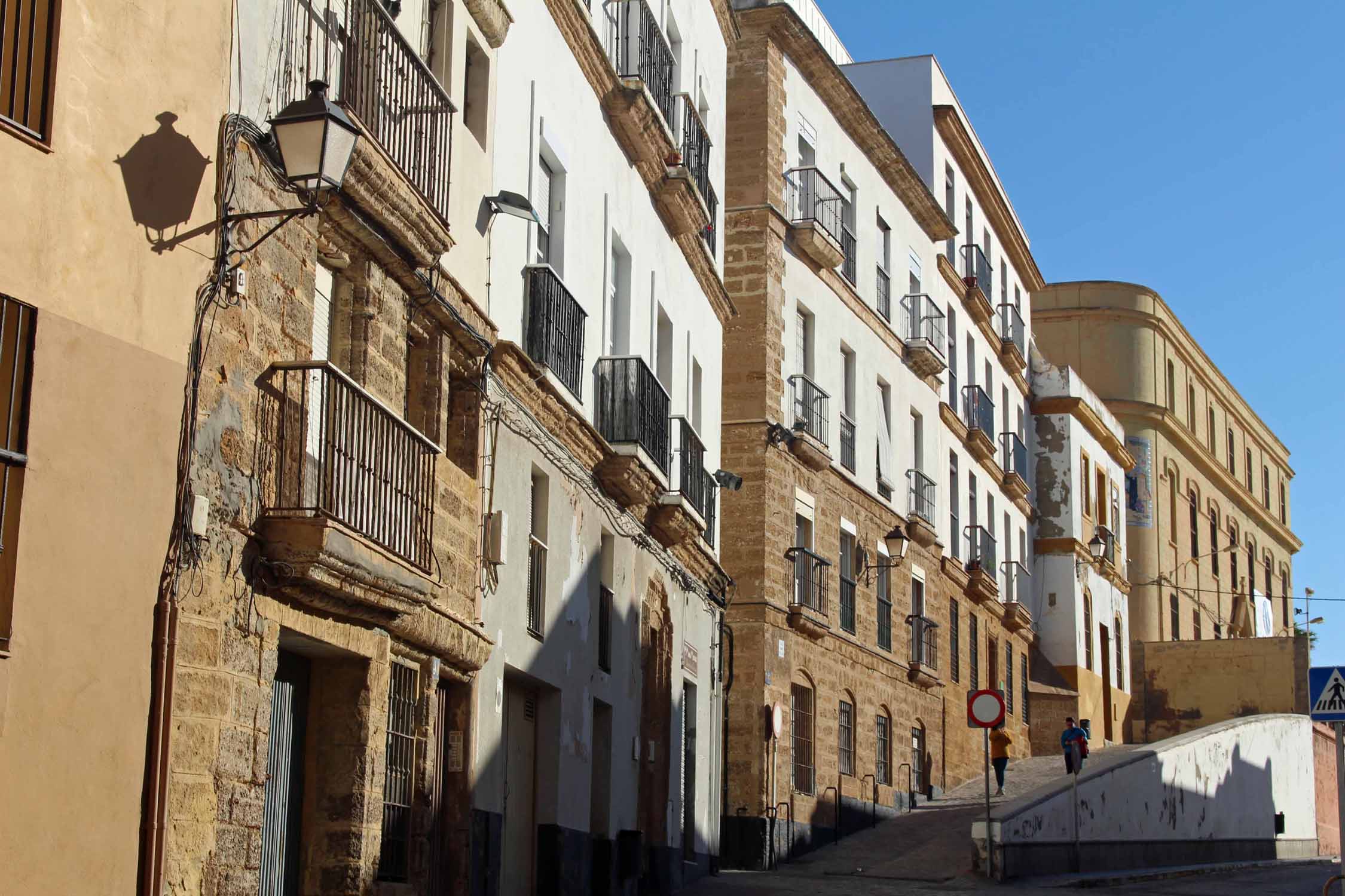 Cadix, rue typique, San Juan de Dios