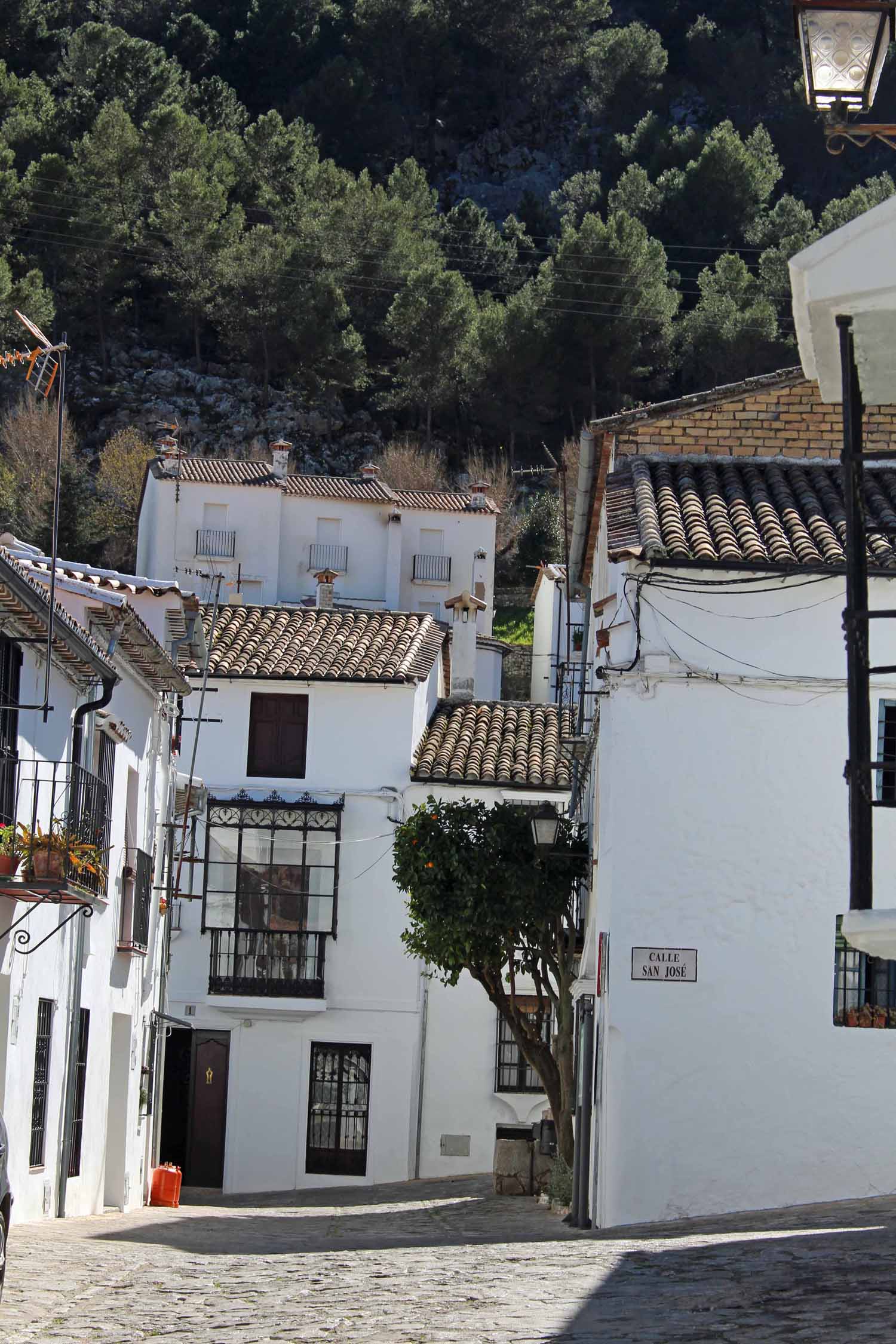 Grazalema, village blanc, rue