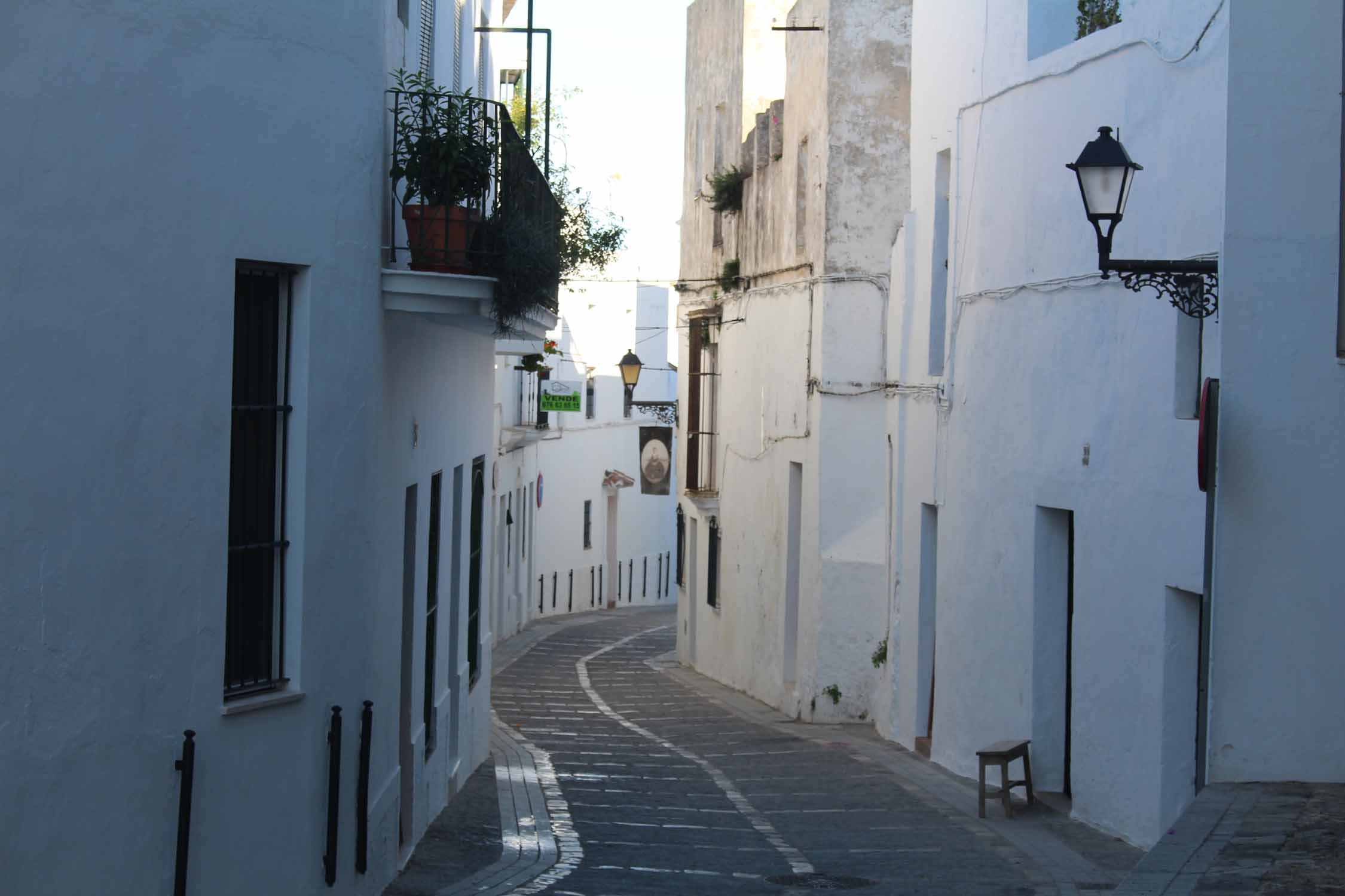 Vejer de la Frontera, ruelle, village blanc