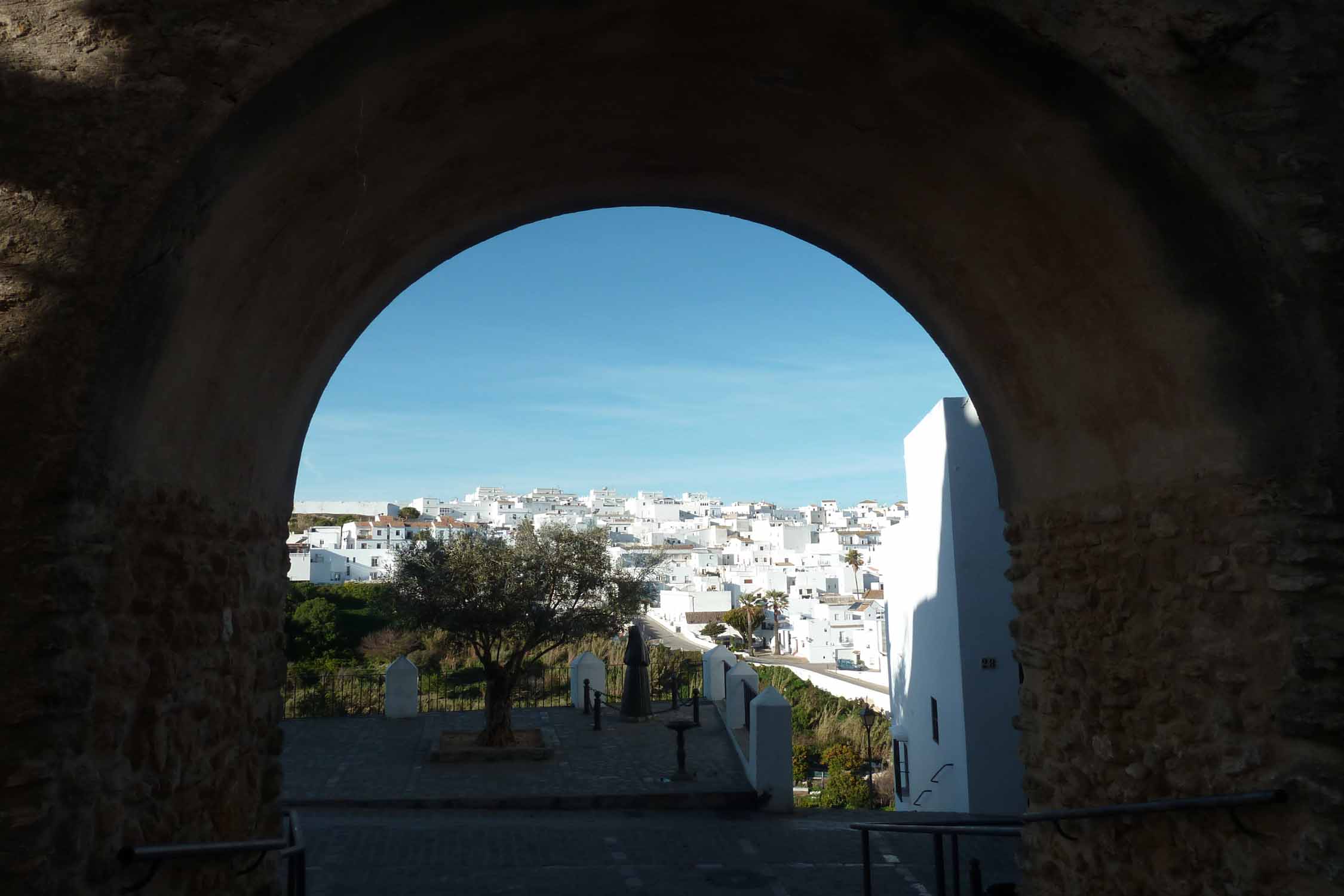 Vejer de la Frontera, village blanc, arche