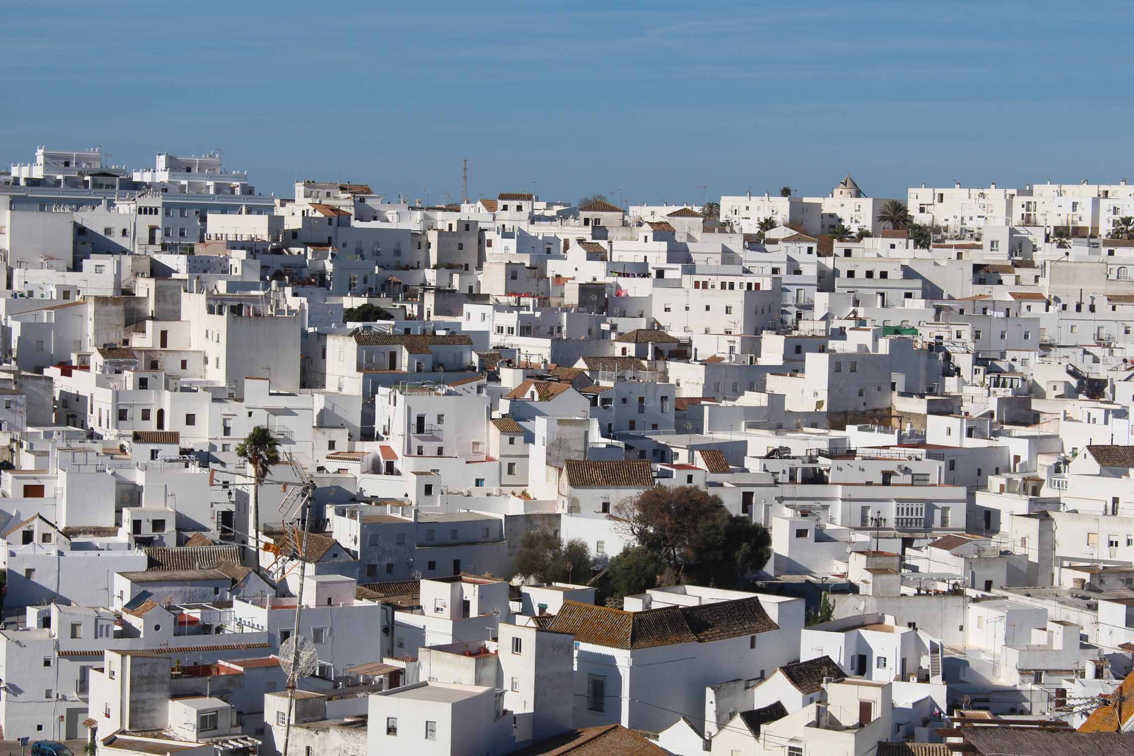 Vejer de la Frontera, village blanc, paysage