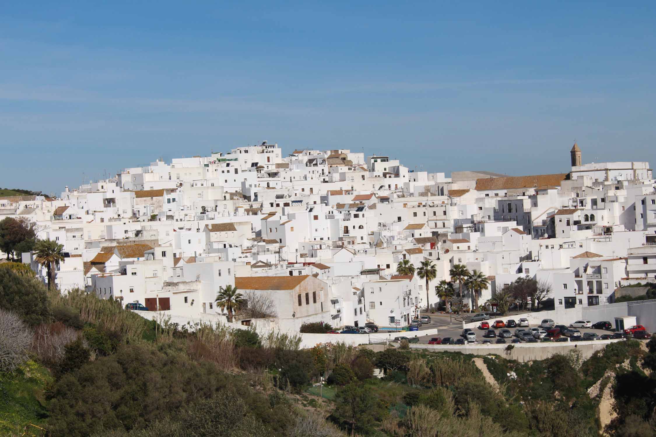 Vejer de la Frontera, village blanc, panorama