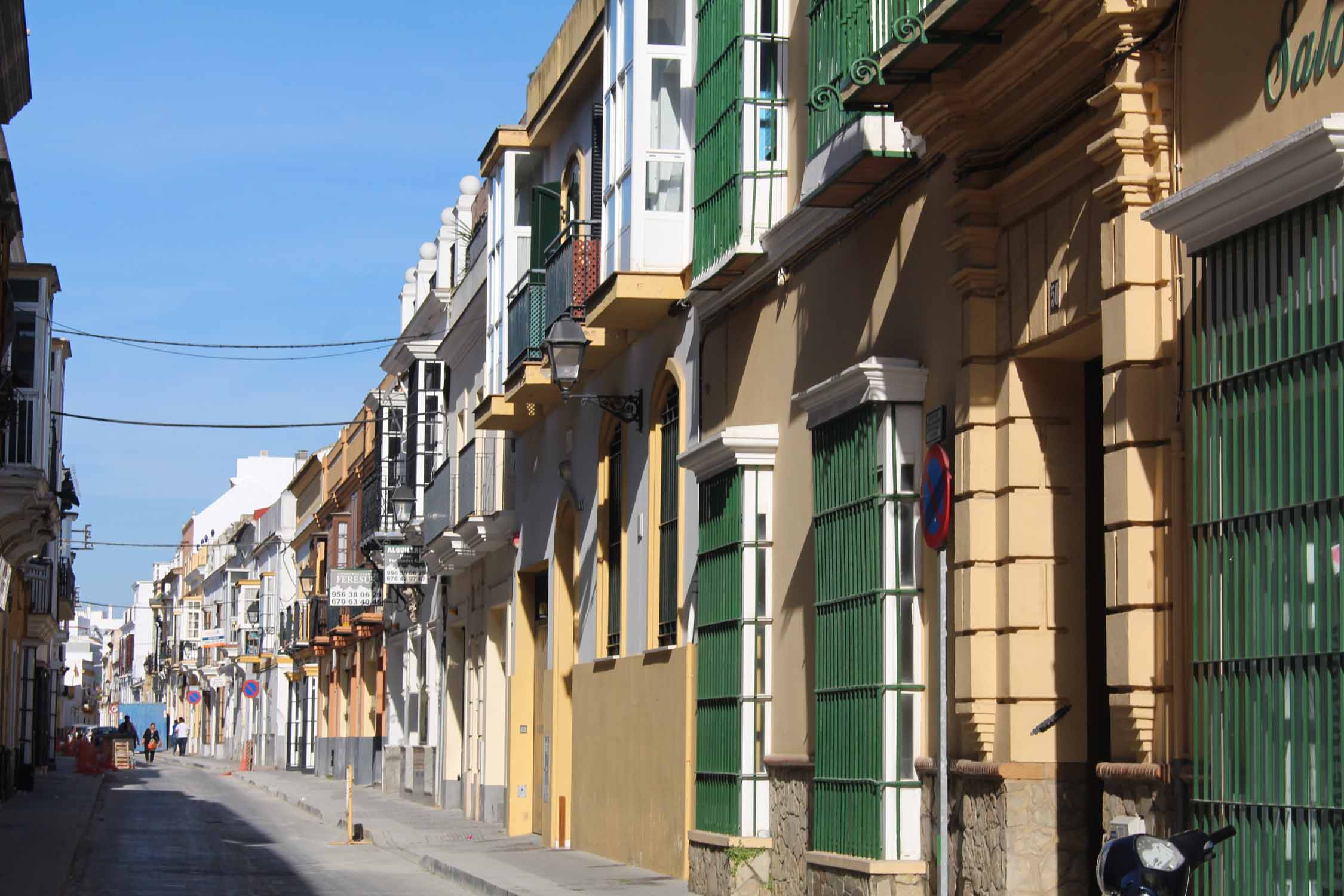 Sanlucar de Barrameda, rue typique