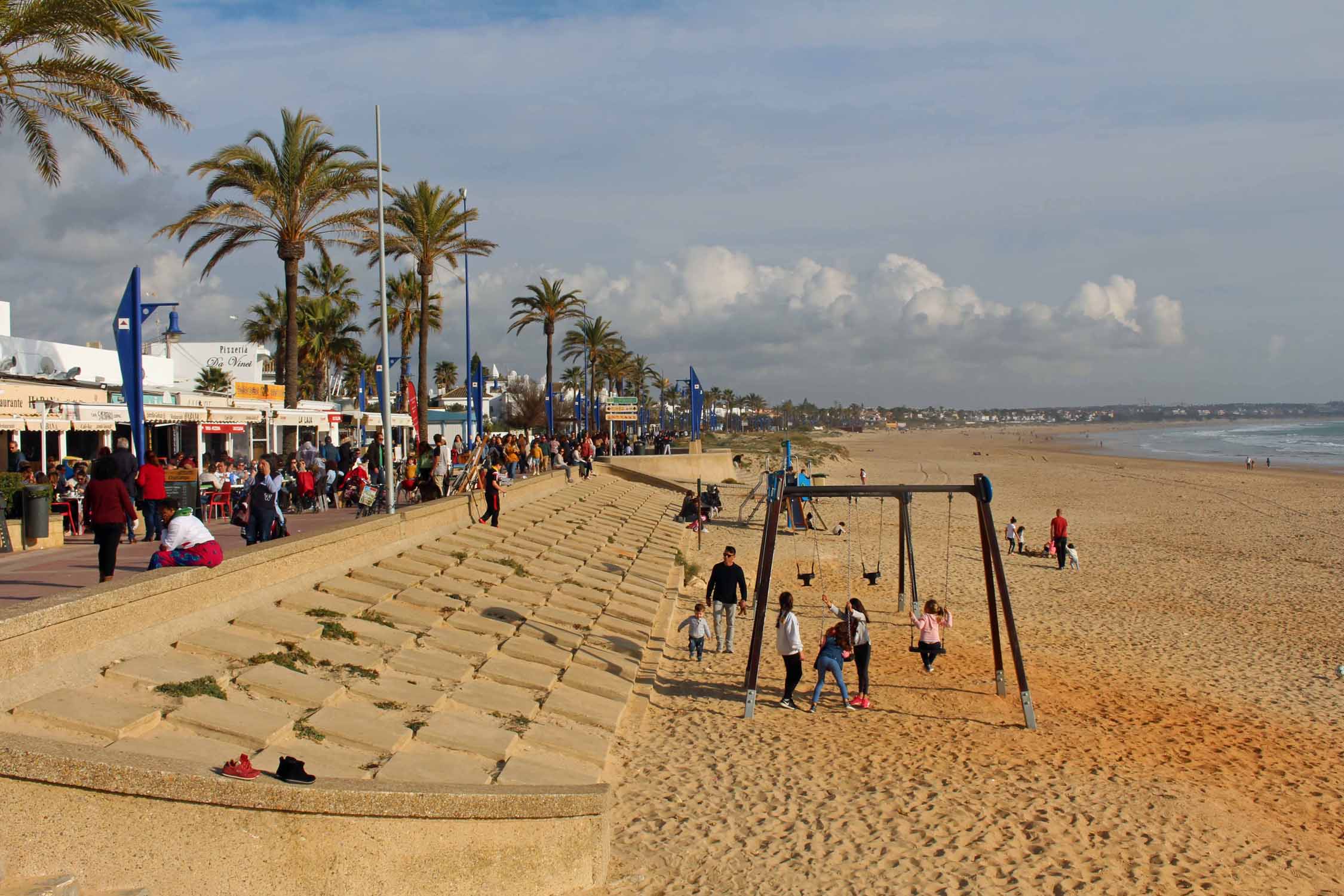 Chiclana de la Frontera, plage de la Barrosa