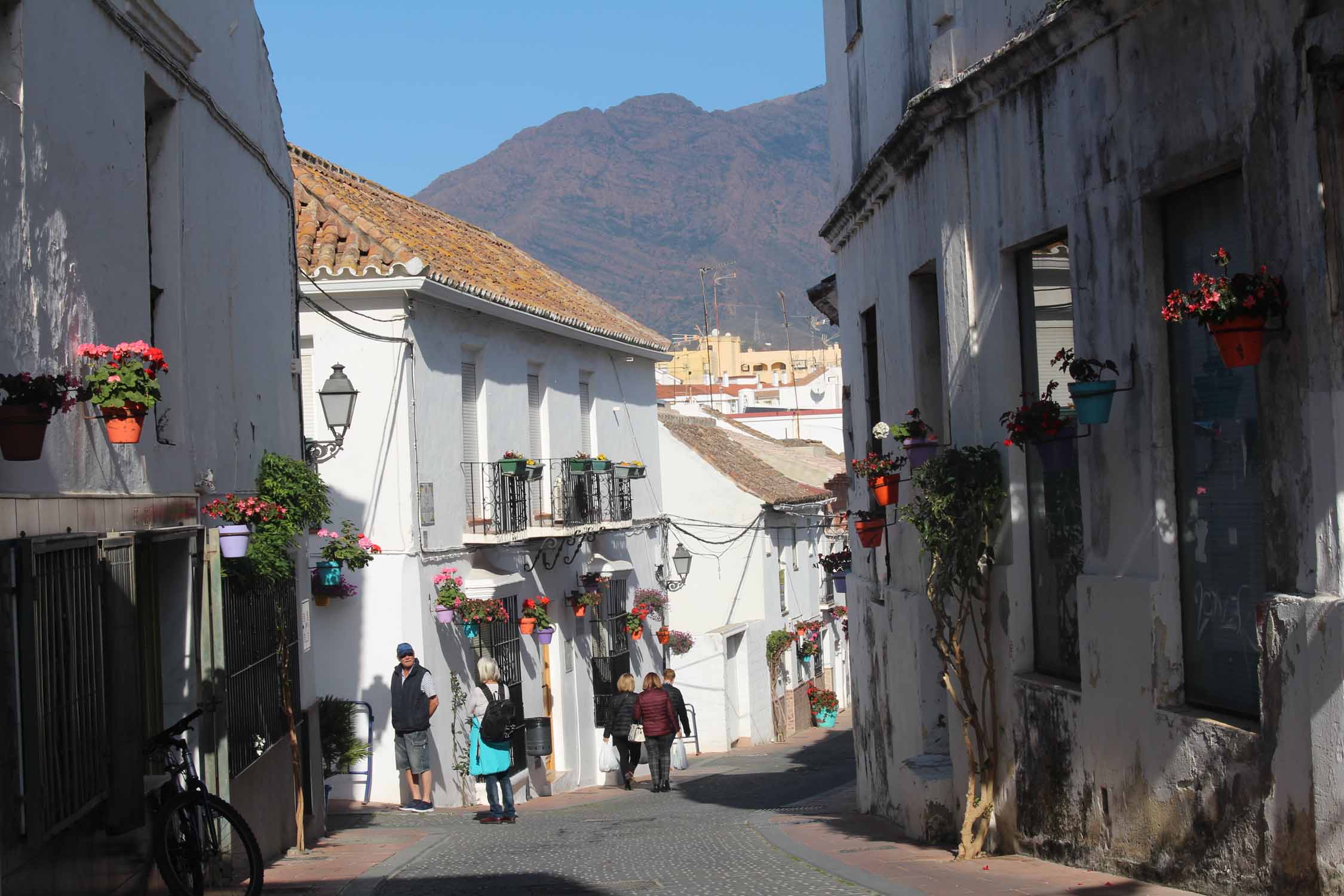 Estepona, rue typique