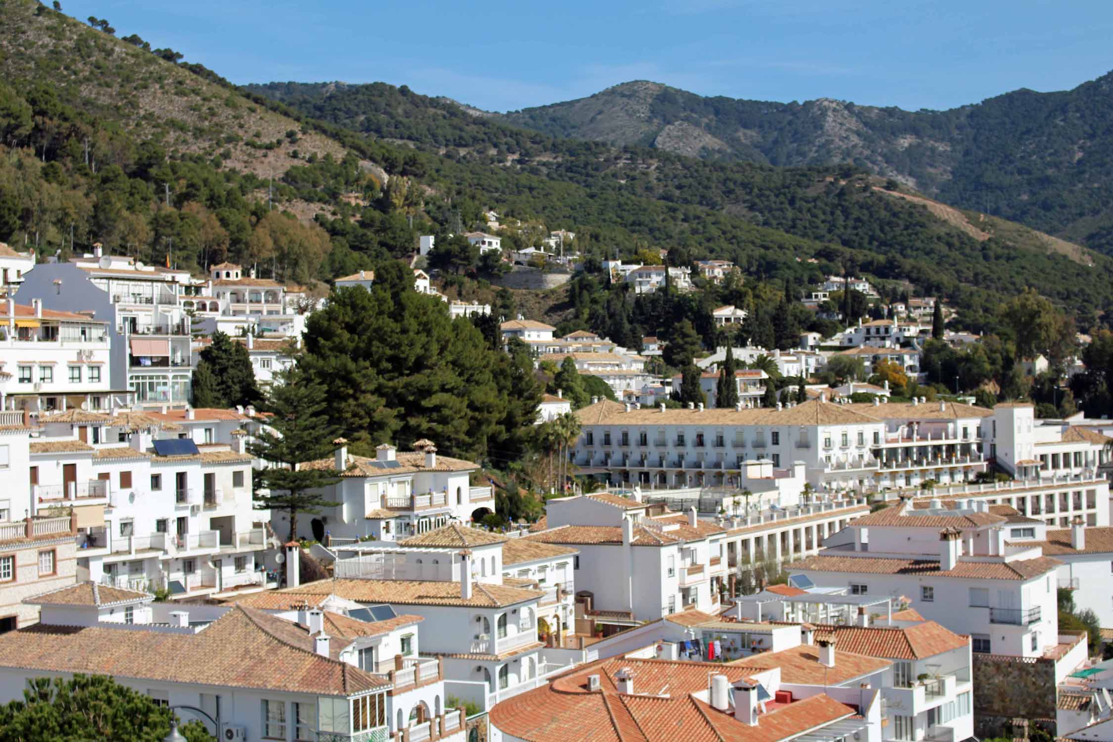 Mijas, village blanc