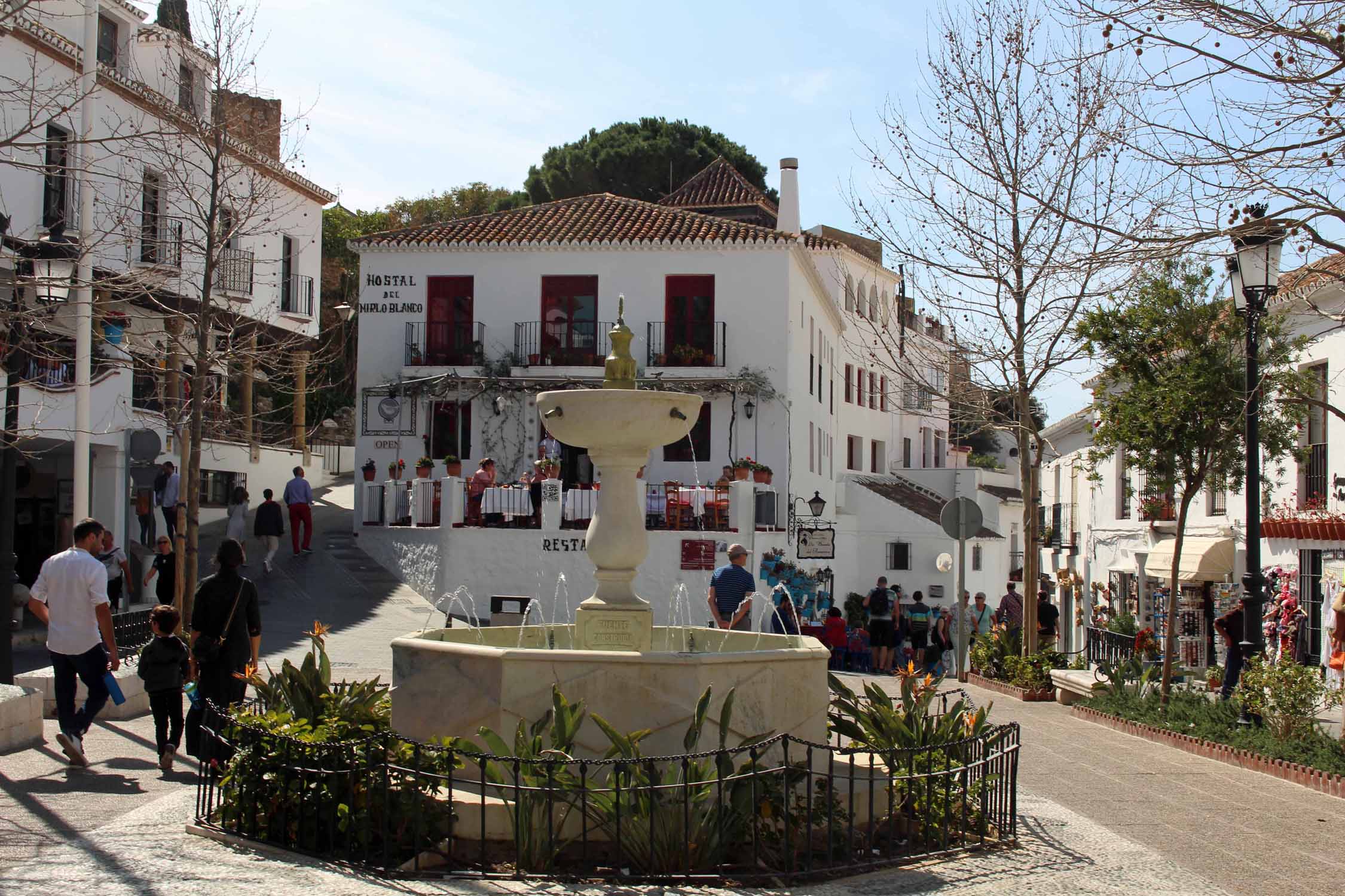 Mijas, place de la Constitution