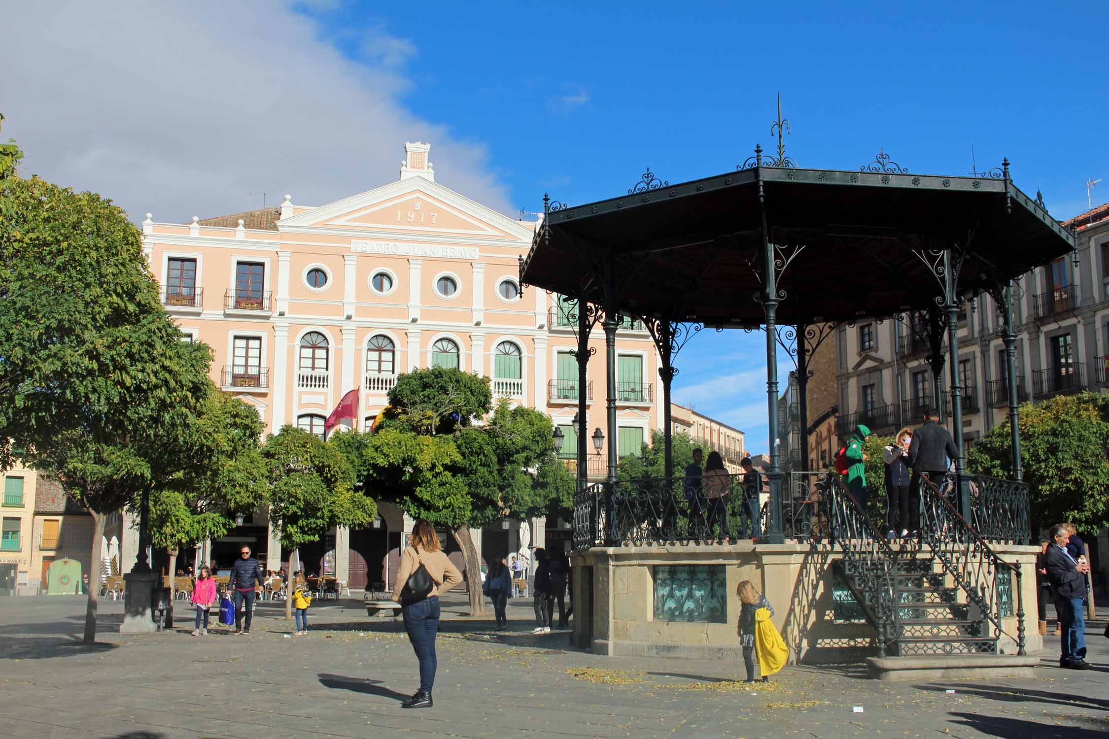 Ségovie, place principale