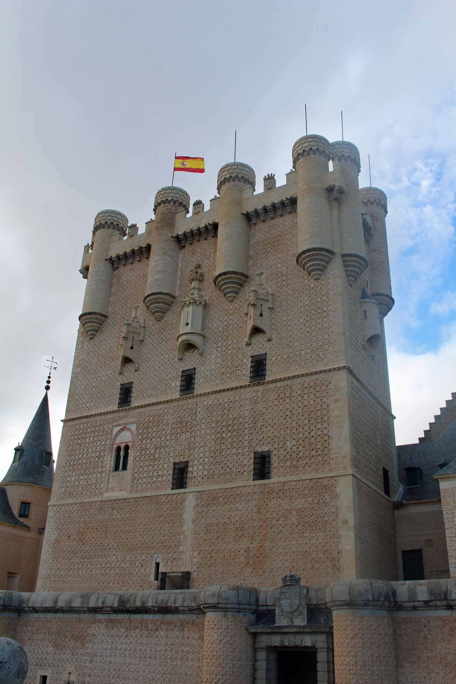 Ségovie, Alcazar, donjon